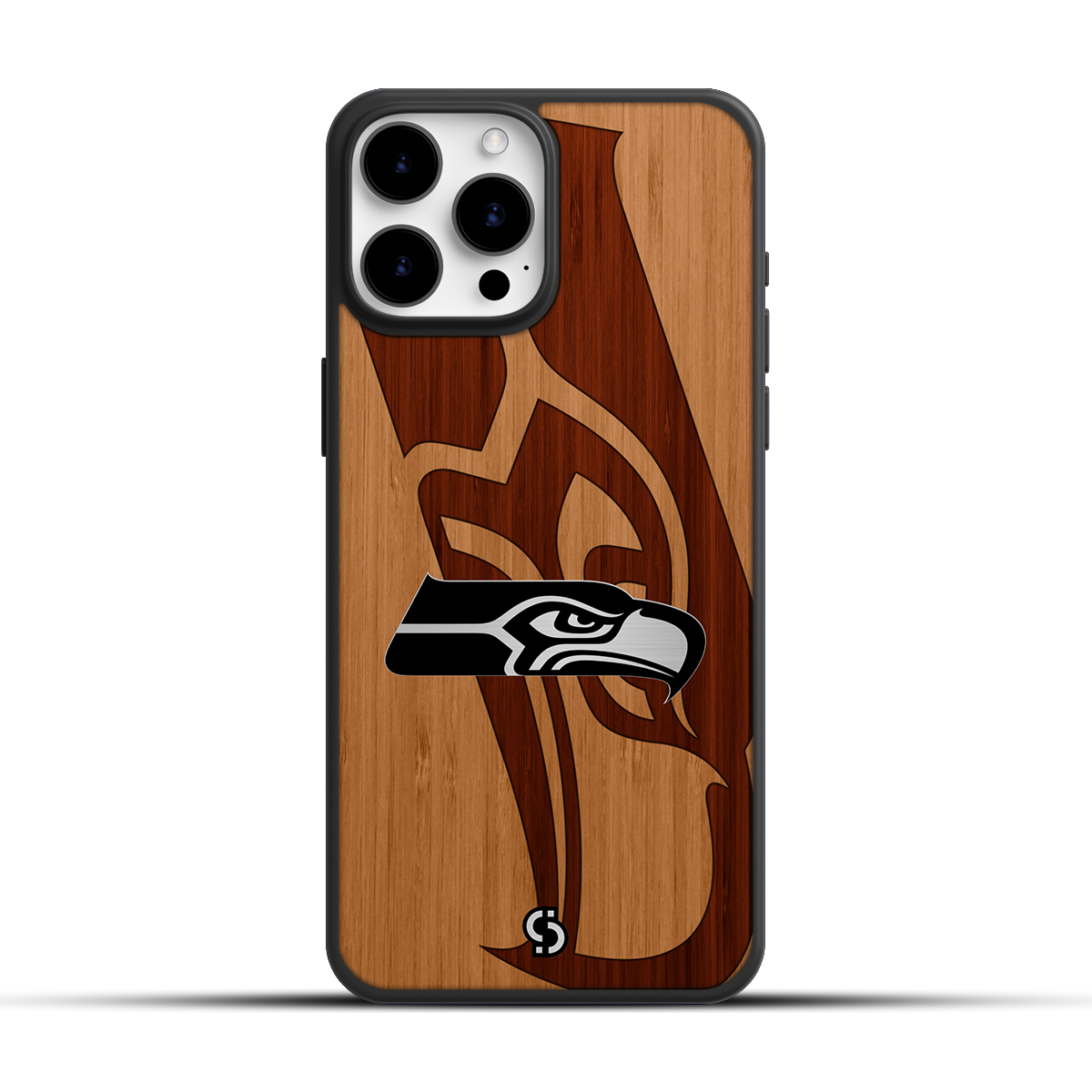 Case de Bambú Grabado con Acrílico | Seattle Seahawks |